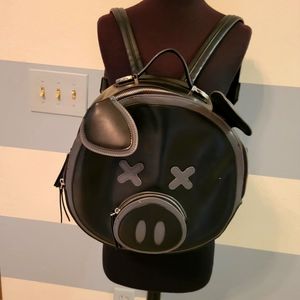 Sd pidgin leather backpack purse